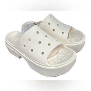NWOB CROCS Stomp Platform 
Size 10
New without box